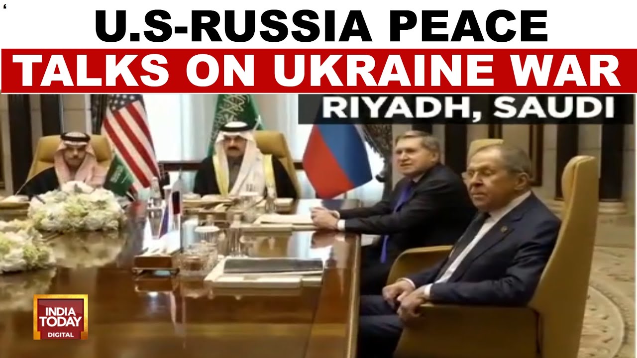 US-Russia Peace Talks Begin In Riyadh, Ukraine Absent, Trump-Putin ...