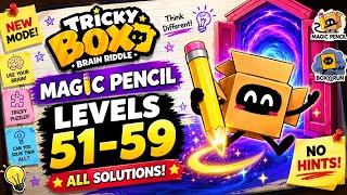 Brain Riddle: Tricky Box – Magic Pencil Levels 51-59 Walkthrough | All Solutions | No Hints screenshot 2