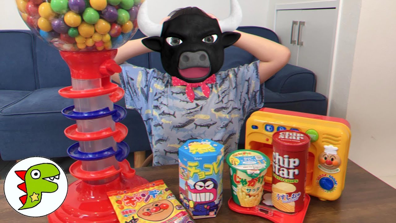 レオくんが夢をみるよ！魔法の呪文でお菓子がたくさんでてくる