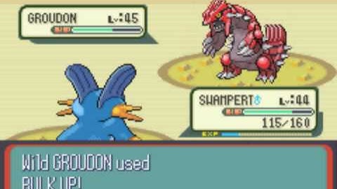 Pokemon Ruby: Catching Groudon