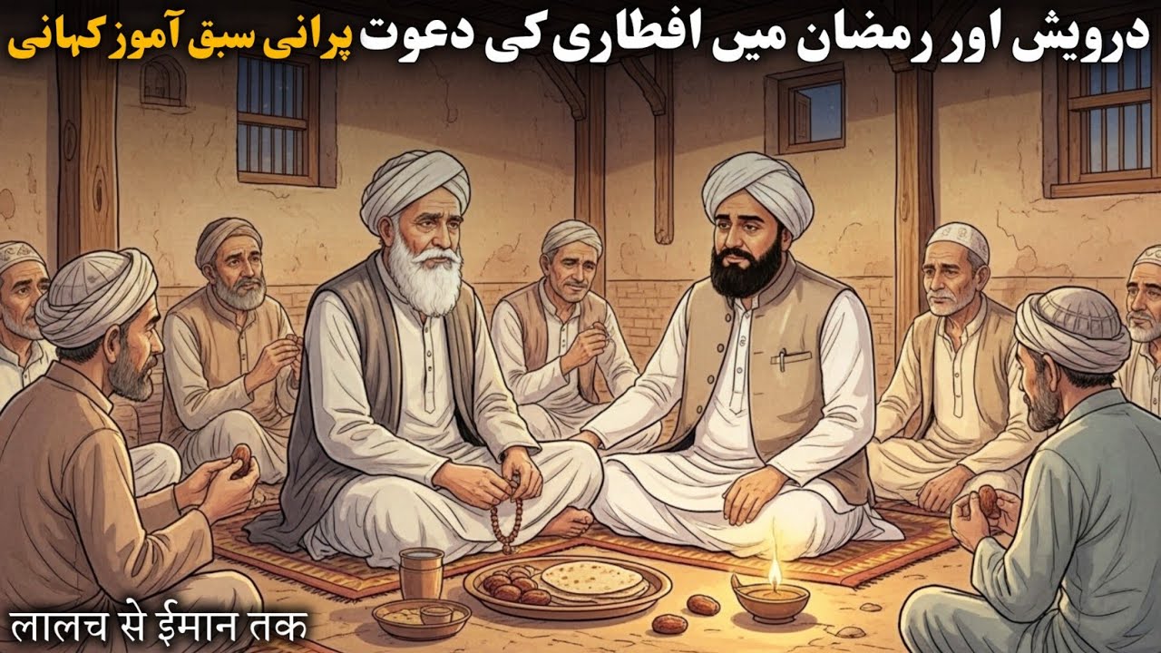 Darvesh Aur Ramzan Mein Iftari Ki Dawat | Emotional Heart Touching Story | Tasveer e Qissa 
