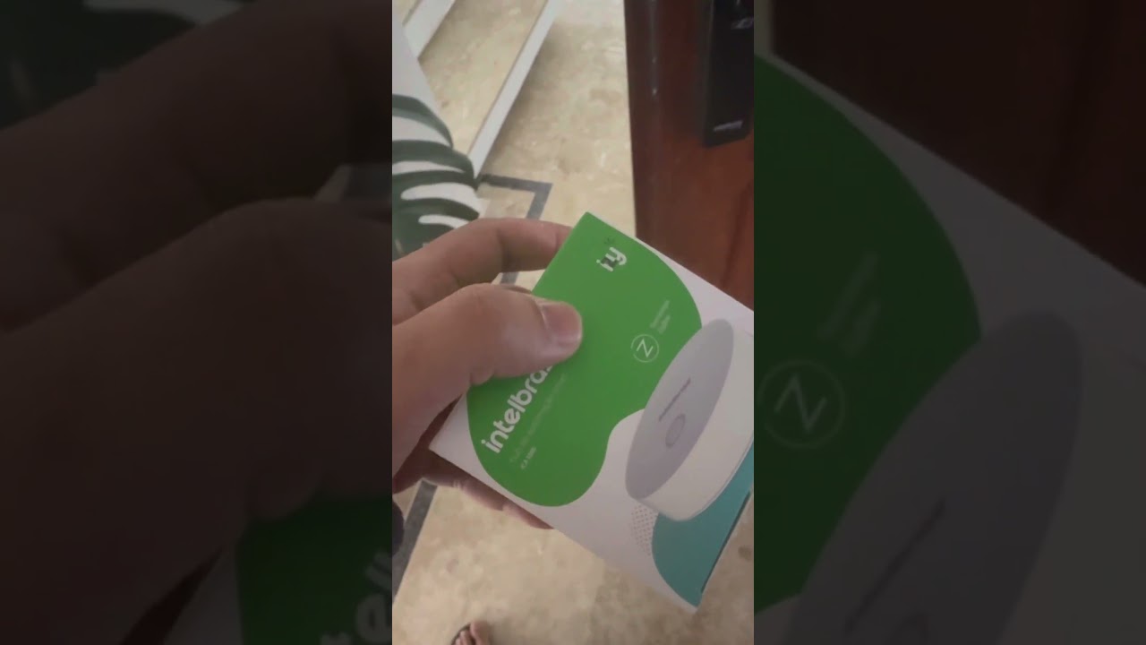 Fechadura Intelbras com aplicativo izy limitado em chinês