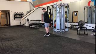 Matthew Ibrahim | KB Hang Drop Lateral Lunge w/ Catch