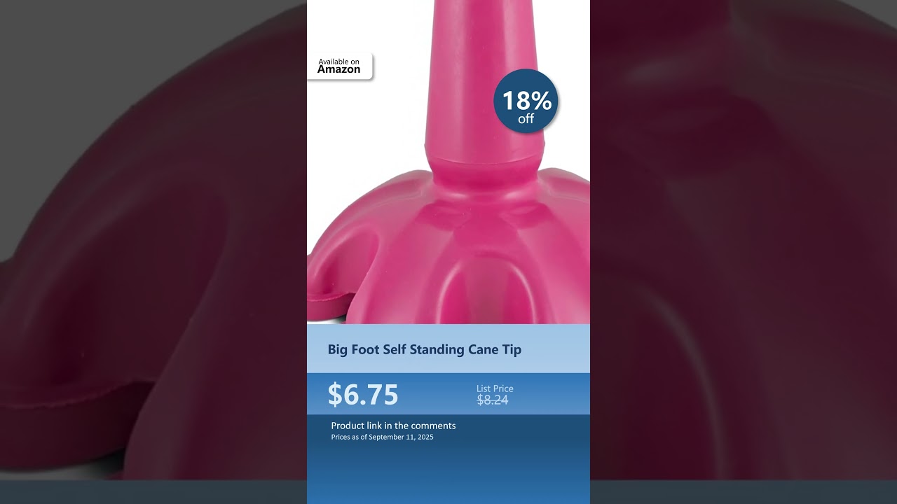 Big Foot Self Standing Cane Tip