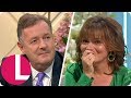 Piers Morgan Asks Lorraine Why She Gave Esther McVey the Cold Shoulder | Lorraine