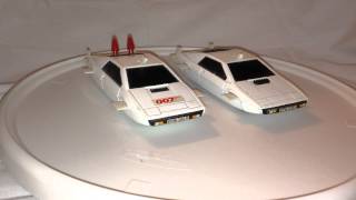 Ancienne voiture, Lotus Esprit James Bond 007, Corgi Junior, sous