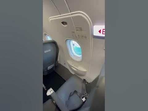 Frontier Airlines Airbus A320 NEO Exit Row Seat - YouTube