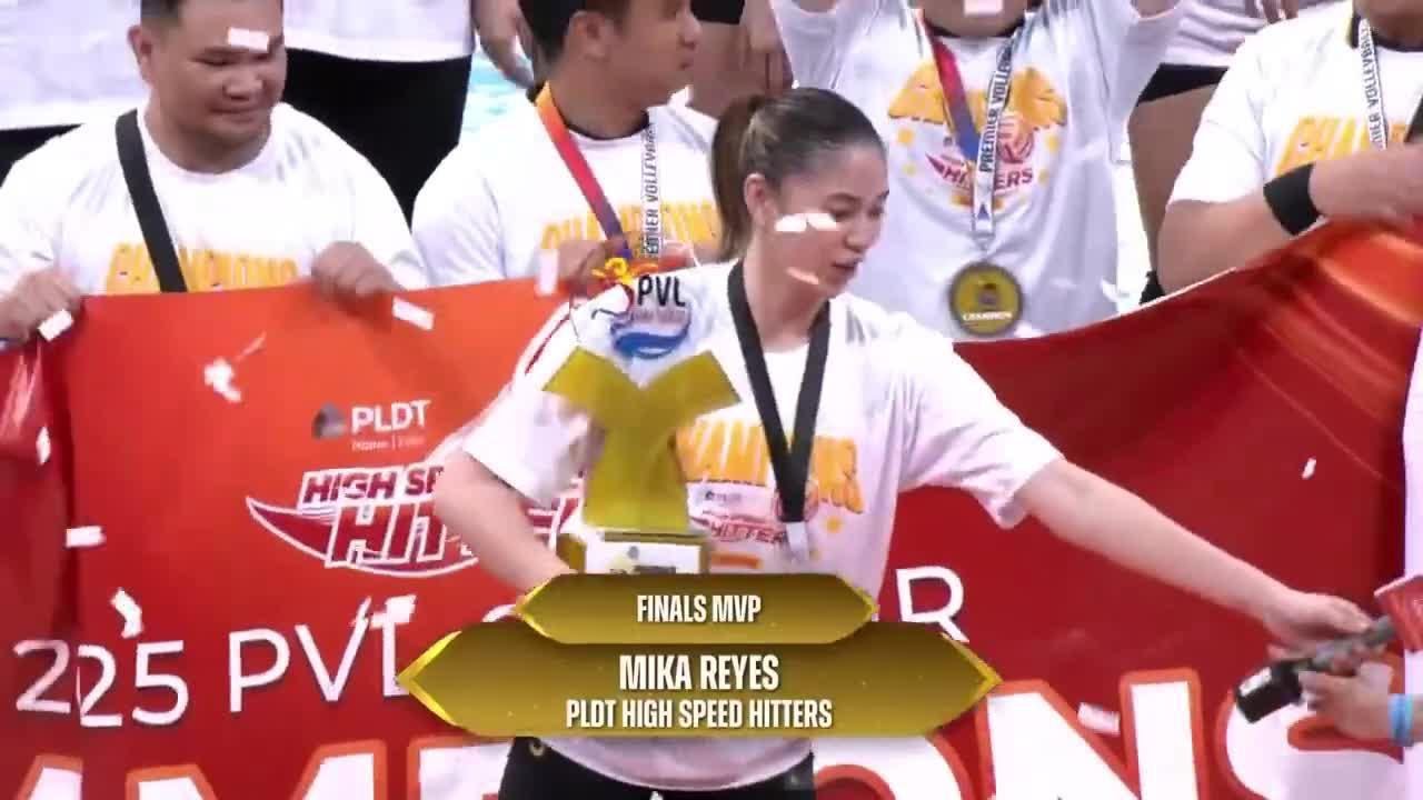 Finals MVP: Mika Reyes’ Awarding Ceremony | 2025 PVL ON TOUR