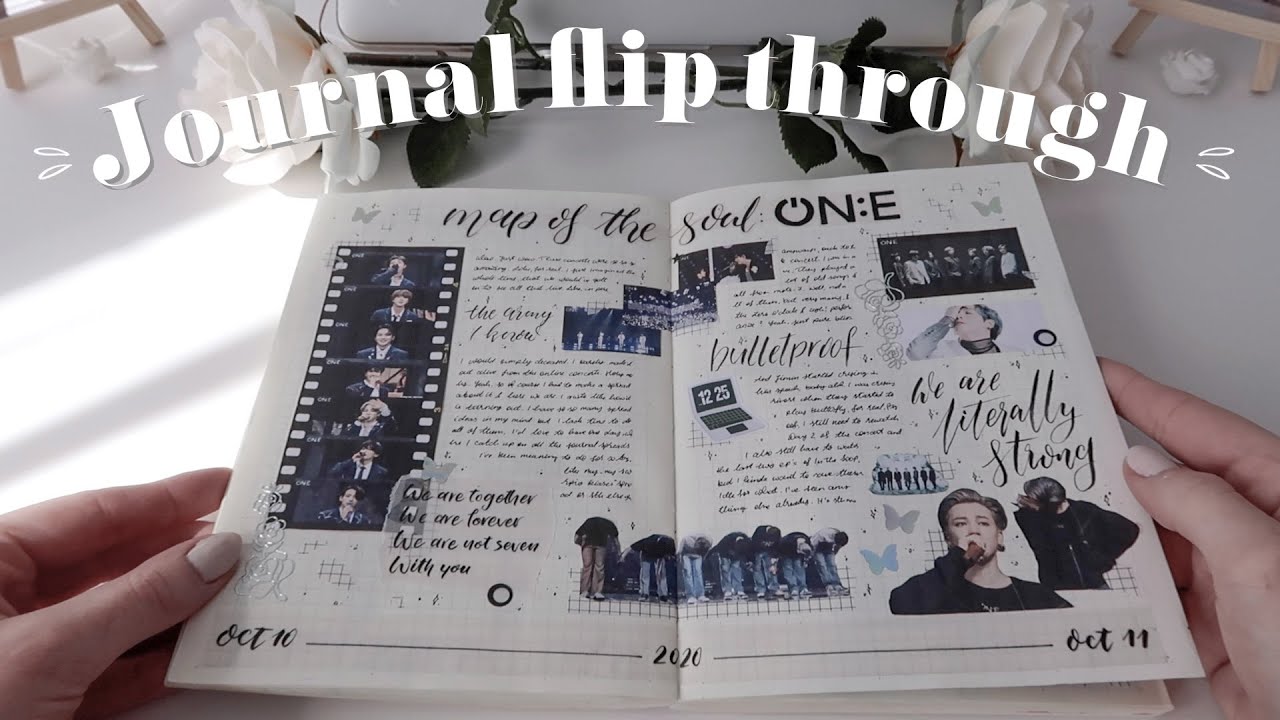 kpop journal flip through ~ #2