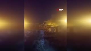 Hatayda Aile Kavgası Büyüdü İki Ev Ateşe Verildi