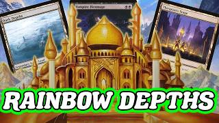RAINBOW DEPTHS! Legacy Marit Lage Combo Deck MTG