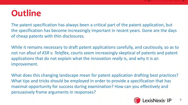 Tips for Avoiding and Arguing 112 Rejections