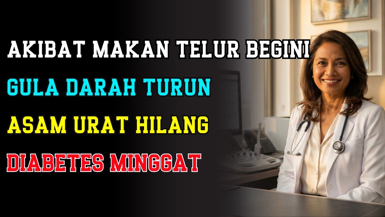 DOKTER UNGKAP‼️ 5 fakta: telur membantu menurunkan asam urat & gula darah, sehat tanpa diabetes