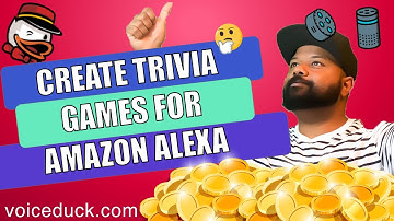 Create Trivia games for amazon Alexa with voiceduck | alexa skills trivia