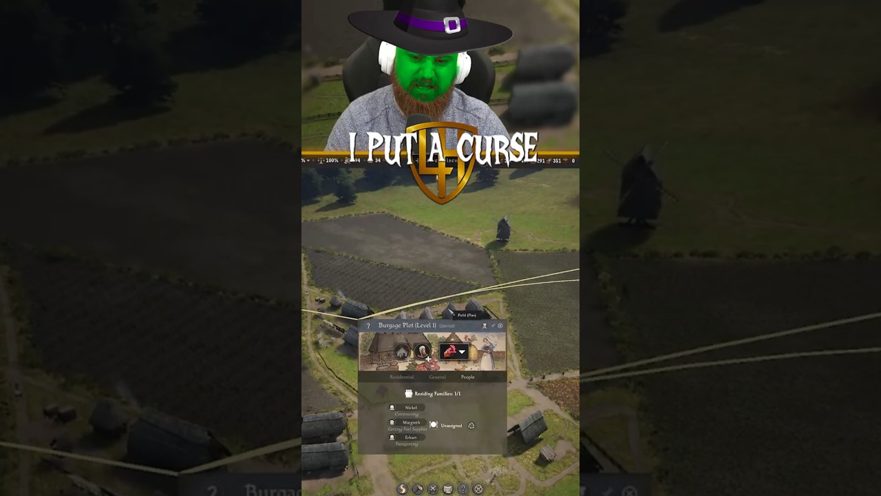 I CURSED My Whole Village in Manor Lords!