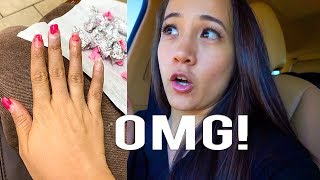 GOING TO THE BEST REVIEWED NAIL SALON IN THE CITY AFTER GOING TO THE WORST!!