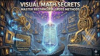 Visual Math Secrets Master The Rectangle Cross Methods To Solve Impossible Mixture Problems Fast