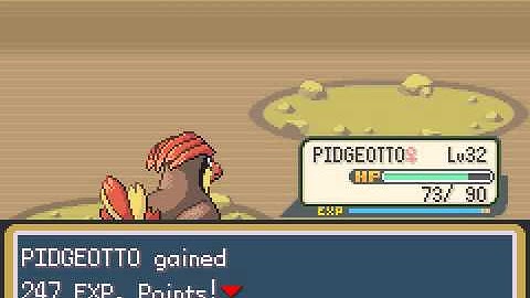 Pokemon Fire Red (GBA / Game Boy Advance) - Vizzed.com GamePlay