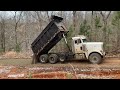 New gravel upgrade in the driveway