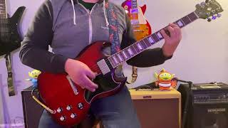SOLD 2017 Gibson SG Standard T Dark Cherry Burst