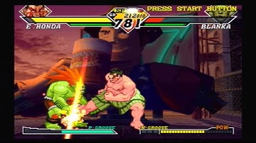 Capcom VS SNK 2 Casual Matches 4 - with E. Honda [HD]