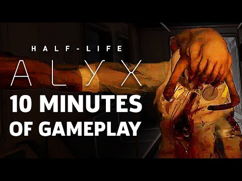 10 Minutes of Half-Life: Alyx Gameplay