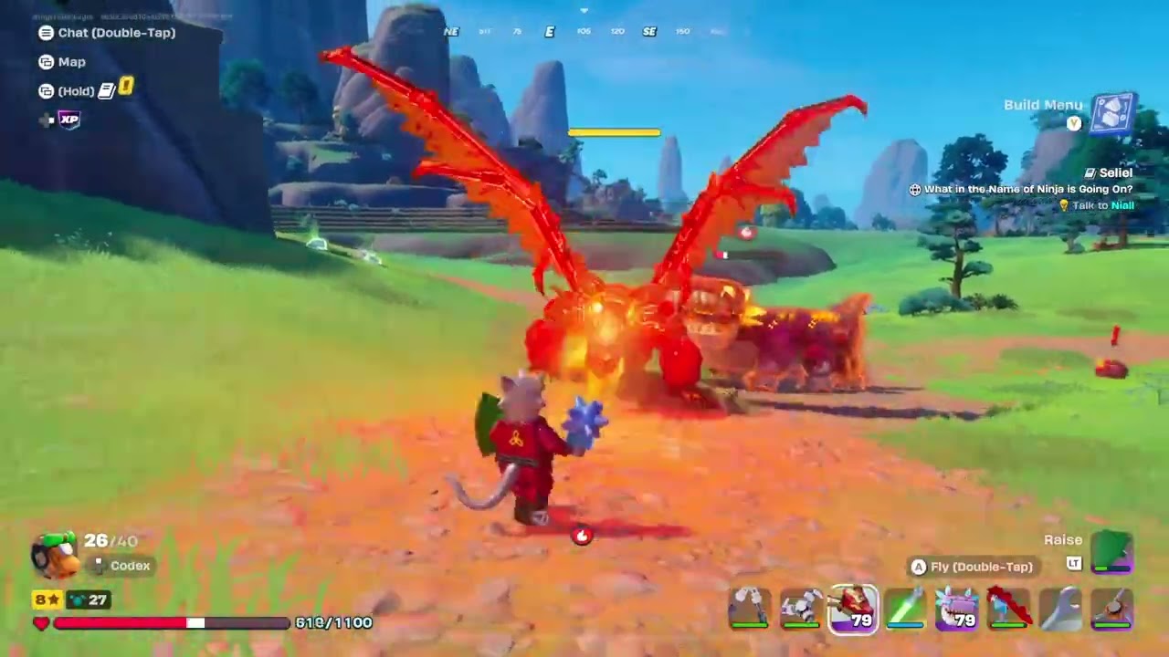 LEGO Fortnite Dragon Vs Klombo, Titan and Brute