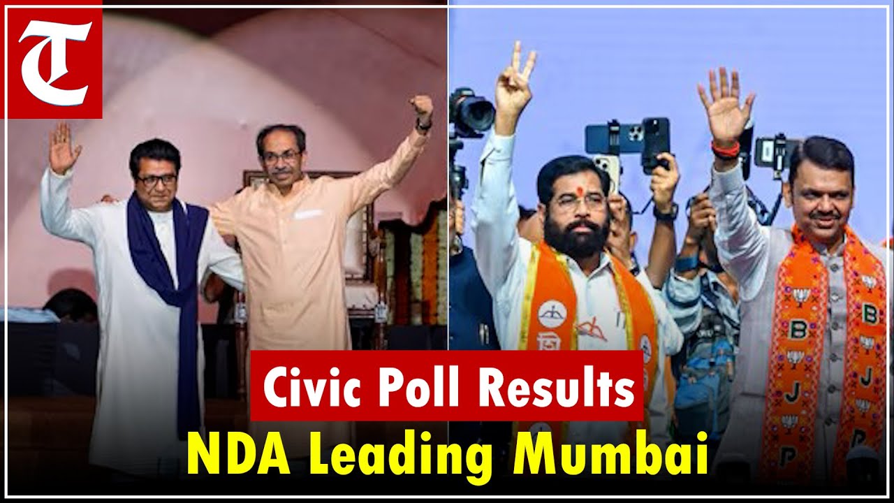 Maharashtra civic poll results LIVE: BJP-Shiv Sena alliance lead in Mumbai