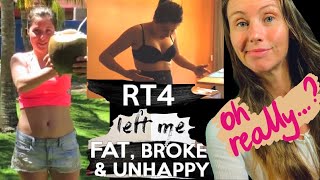 Freelee reacts to Raw Till 4 (RT4) left me Fat, Broke & Unhappy (😑 the truth) #70