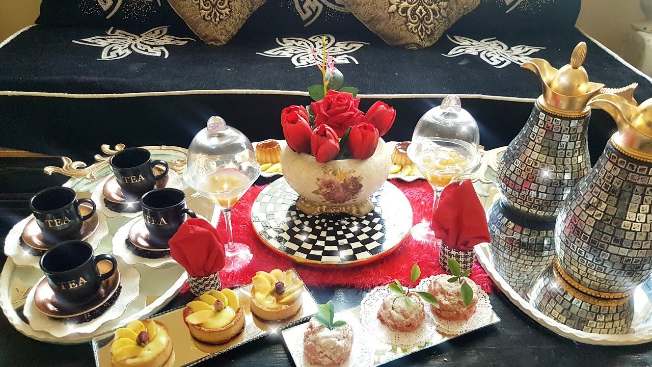 استغلال التفاح الصغير بعدة طرق جميلة وراقية مع تحلية ملكية لعضوة  منتدى الجلفة نينة فرات