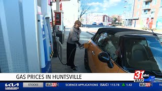 Gas prices drop in Huntsville area