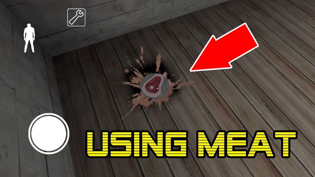 How To Use MEAT For Trapping Spider in Granny 1.7 (2019) - YouTube