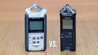 Рекордеры Zoom H4n и Tascam DR-22WL Подробное сравнение и аудио-тесты