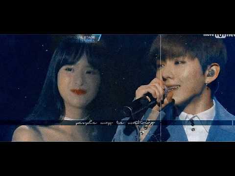 Kihyun and Seola.