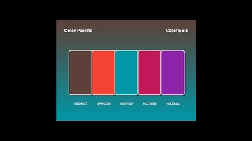 10 Stunning Color Palettes for Design Inspiration | Beautiful Color Combinations - Set 5