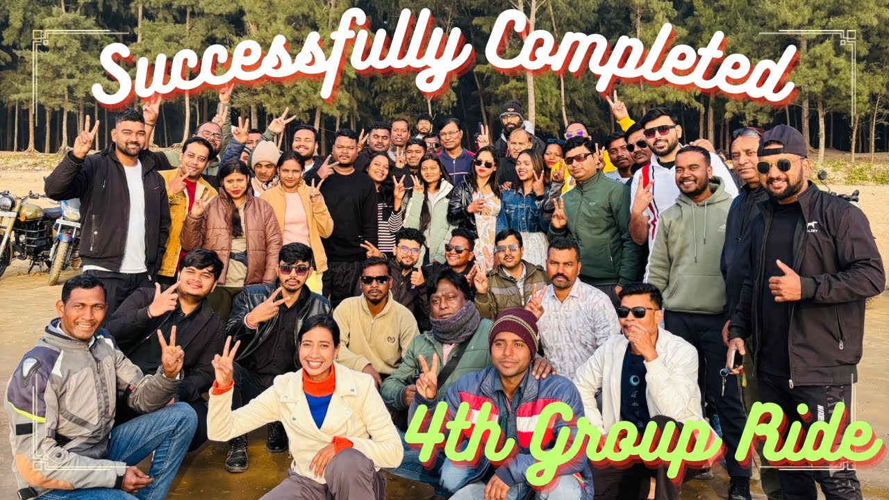 70 Bikers 1 Leader💕Successfully Completed my 4th Group Ride🥰Ranchi-Balasore Bike Ride🏍️680km on Bike
