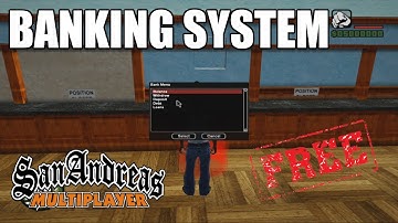 Dynamic SQLite Banking System (SA-MP) - Free Download