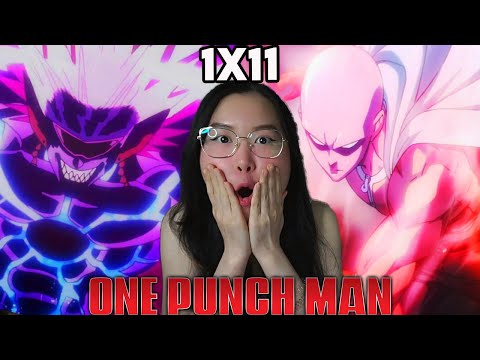 ONE PUNCH MAN Episode 11 REACTION! | 1x11 "The Dominator of the Universe"