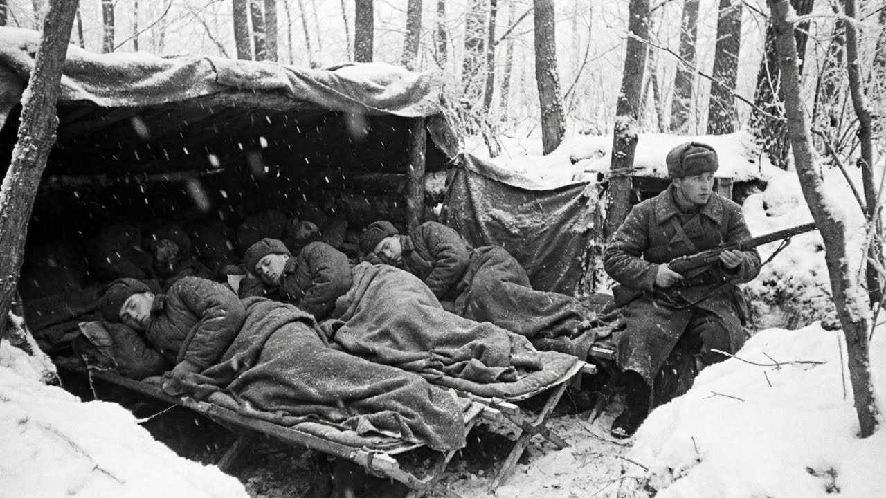 Proč sovětské jednotky během zimních bitev spaly na směny