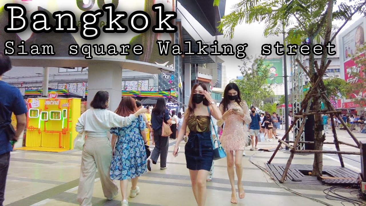 AMAZING Siam Square The most popular street in Bangkok YouTube