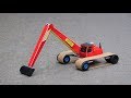 How to make a Remote Control DC motor Excavator