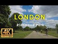 The way to Richmond park ,driving tour.
