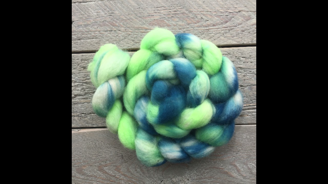 Dyeing Wool Roving in a Crockpot - YouTube