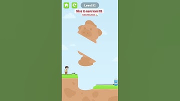 Slice to save/level 92 | funny game 2023 | new Android game 2023 #shorts #gaming #funny #trending