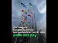The polluter pays! Updated Emissions Trading System