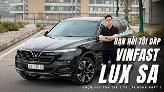 VinFast Lux SA: Không nhiều trang bị nhưng lái thì... 