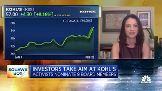 Activist investors take aim at Kohl's, nominate nine board members