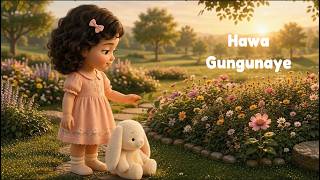 Hawa Gungunaye 🍃 | Gentle Hindi Song for Kids | House of Meher screenshot 1