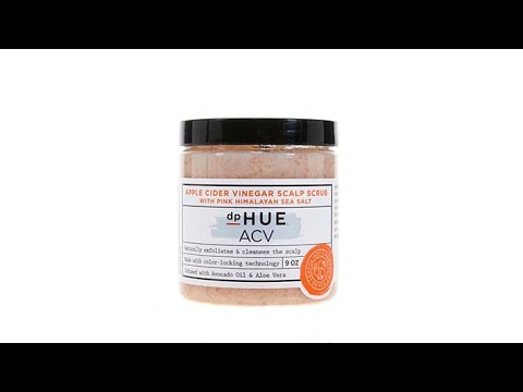 Apple Cider Vinegar Scalp Scrub With Pink Himalayan Sea Salt - dpHUE