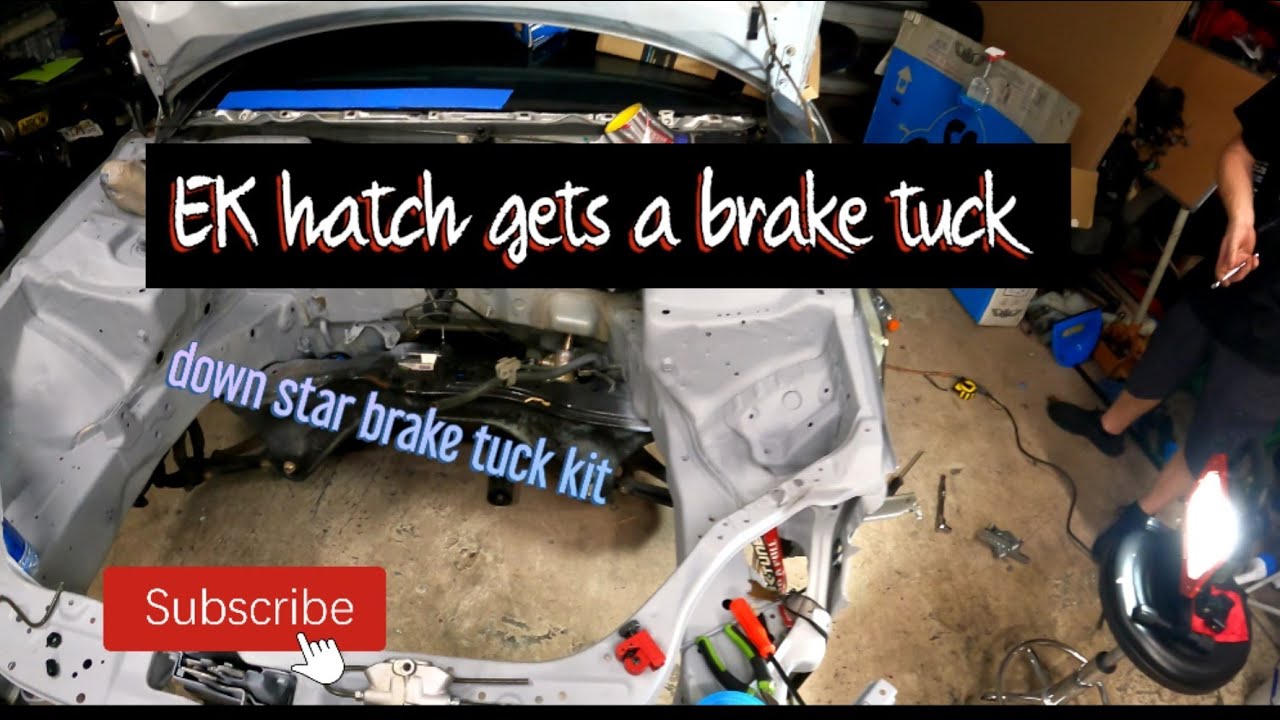EK HATCH  BRAKE TUCK AWD CIVIC BUILD